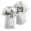St. Louis Cardinals #29 Alex Reyes Mlb Golden Brandedition White Jersey Gift For Cardinals Fans - Robokeg