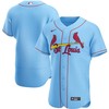 St. Louis Cardinals Alternate Authentic Team Jersey - Light Blue Mlb - Robokeg