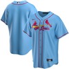 St Louis Cardinals Alternate Replica Team Jersey Light Blue Mlb - Robokeg