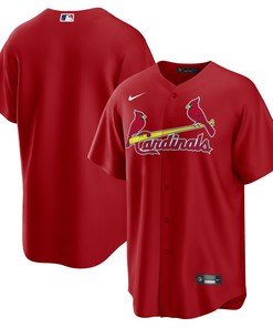 St Louis Cardinals Alternate Replica Team Jersey Red Mlb - Robokeg