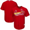 St Louis Cardinals Big And Tall Replica Team Jersey Red Mlb - Robokeg