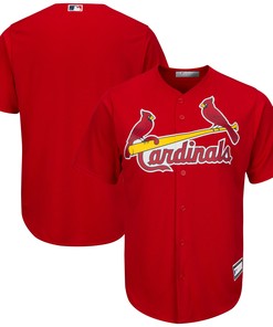 St Louis Cardinals Big And Tall Replica Team Jersey Red Mlb - Robokeg