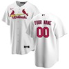 St. Louis Cardinals Home Custom Men Jersey - White - Robokeg