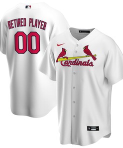St. Louis Cardinals Home Pick-a-player Retired Roster Replica Jersey - White Custom Jerseys Mlb - Robokeg
