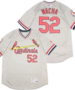 St Louis Cardinals Michael Wacha #52 2020 Mlb Grey Jersey - Robokeg