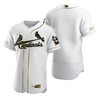 St. Louis Cardinals Mlb Golden Brandedition White Jersey Gift For Cardinals Fans - Robokeg