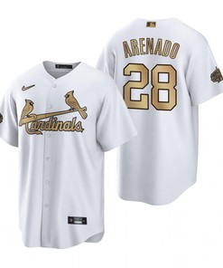 St. Louis Cardinals Nolan Arenado White 2022-23 All-Star Game Jersey - Robokeg