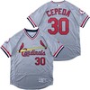 St Louis Cardinals Orlando Cepeda #30 2020 Mlb Grey Jersey - Robokeg