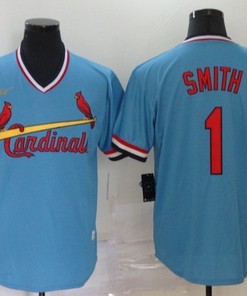 St Louis Cardinals Ozzie Smith #1 2020 Mlb Blue Jersey - Robokeg