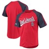 St. Louis Cardinals Stitches Button-down Raglan Replica Jersey - Red Mlb - Robokeg