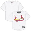 St. Louis Cardinals Toddler Replica Team Jersey - White Mlb - Robokeg