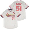 St Louis Cardinals Willie Mcgee #51 2020 Mlb Light Grey Jersey - Robokeg