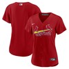 St Louis Cardinals Womens Alternate Replica Team Jersey Red Mlb - Robokeg