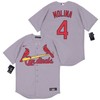 St Louis Cardinals Yadier Molina #4 2020 Mlb Light Grey Jersey - Robokeg