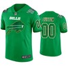 St. Patricks Day Buffalo Bills Custom Jersey Kelly Green - Mens - Robokeg