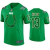 St. Patricks Day Indianapolis Colts #13 T.y. Hilton Jersey Kelly Green - Men - Robokeg