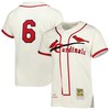 Stan Musial St. Louis Cardinals Mitchell & Ness 1944 Cooperstown Collection Authentic Jersey - Cream Mlb - Robokeg