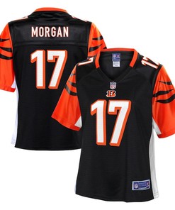 Stanley Morgan Cincinnati Bengals Nfl Pro Line Womens Team Color Player Jersey - Black - Robokeg