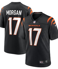Stanley Morgan Cincinnati Bengals Player Game Jersey - Black Nfl - Robokeg