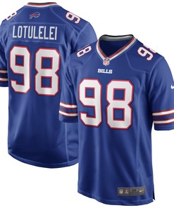 Star Lotulelei Buffalo Bills Game Player Jersey - Royal Nfl - Robokeg