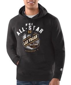 Starter 2022 Nhl All-star Game Classic Pullover Hoodie - Black - Robokeg