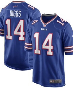 Stefon Diggs Buffalo Bills Game Player Jersey - Royal Nfl - Robokeg