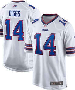 Stefon Diggs Buffalo Bills Game Player Jersey - White Nfl - Robokeg