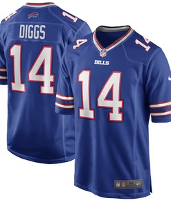 Stefon Diggs Buffalo Bills Logo Game Player Jersey Royal Nfl - Robokeg