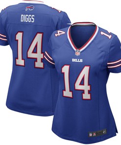 Stefon Diggs Buffalo Bills Womens Game Logo Game Player Jersey Royal Nfl - Robokeg