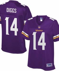 Stefon Diggs Minnesota Vikings Nfl Pro Line Womens Team Color Jersey - Purple - Robokeg