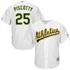 Stephen Piscotty Oakland Athletics Cool Base Player Jersey - White - Robokeg