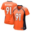 Stephen Weatherly Denver Broncos Womens Game Jersey - Orange Nfl - Robokeg