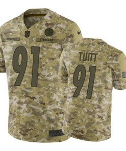 Stephon Tuitt Jersey Nfl Camo Pittsburgh Steelers - Robokeg