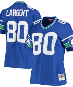 Steve Largent Seattle Seahawks Mitchell & Ness Womens 1985 Legacy Replica Jersey - Royal Nfl - Robokeg