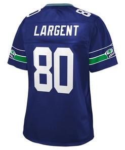 Steve Largent Seattle Seahawks Nfl Pro Line Womens Retired Player Jersey - Royal - Robokeg