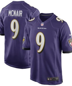 Steve Mcnair Baltimore Ravens Nike Game Retired Player Jersey - Purple - Robokeg