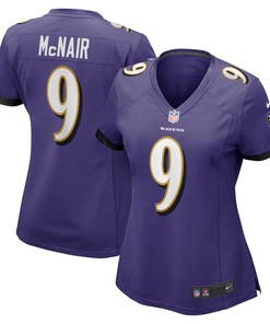 Steve Mcnair Baltimore Ravens Womens Game Retired Player Jersey - Purple Nfl - Robokeg