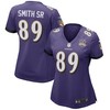 Steve Smith Sr Baltimore Ravens Nike Womens Patch Game Jersey - Purple - Robokeg