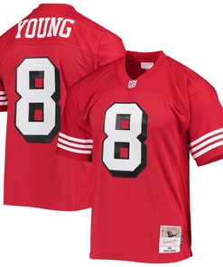 Steve Young San Francisco 49ers Mitchell & Ness 1994 Legacy Replica Jersey - Scarlet Nfl - Robokeg