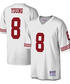 Steve Young San Francisco 49ers Mitchell & Ness Legacy Replica Jersey - White Nfl - Robokeg