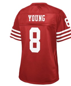 Steve Young San Francisco 49ers Nfl Pro Line Womens Retired Player Jersey - Scarlet - Robokeg