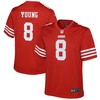 Steve Young San Francisco 49ers Retired Player Game Jersey - Scarlet Nfl - Robokeg