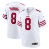 Steve Young San Francisco 49ers Retired Player Game Jersey White Nfl - Robokeg