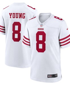 Steve Young San Francisco 49ers Retired Player Game Jersey White Nfl - Robokeg