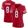 Steve Young San Francisco 49ers Womens Retired Player Game Jersey - Scarlet Nfl - Robokeg