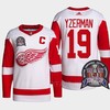 Steve Yzerman 19 1997 Stanley Cup Detroit Red Wings Red Jersey 25th Anniversary - Robokeg