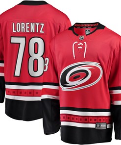 Steven Lorentz Carolina Hurricanes Fanatics Branded Home Breakaway Player Jersey - Red Nhl - Robokeg