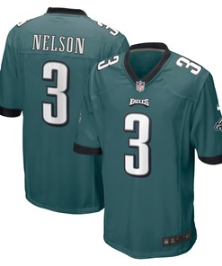 Steven Nelson Philadelphia Eagles Game Jersey - Midnight Green Nfl - Robokeg