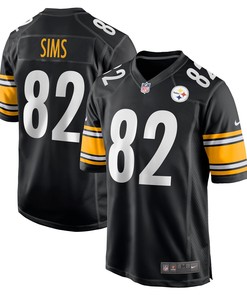 Steven Sims Pittsburgh Steelers Game Jersey - Black Nfl - Robokeg