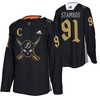 Steven Stamkos Lightning 2022 Pirate-themed Warmup Black Gasparilla inspired Jersey 91 Jersey - Robokeg